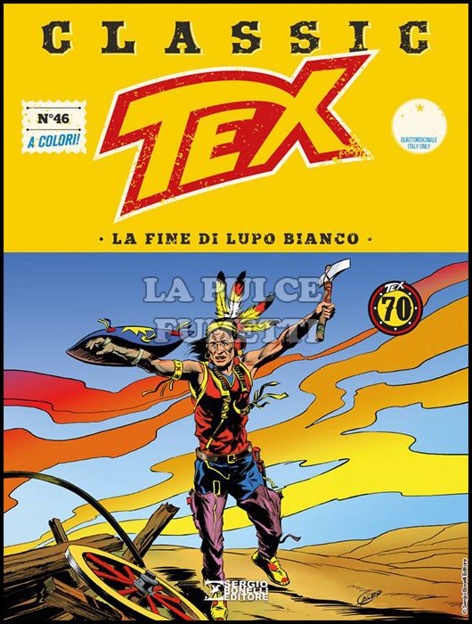 TEX CLASSIC #    46: LA FINE DI LUPO BIANCO